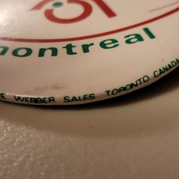 CFL Two Montreal Alouettes Buttons - Picture 5 of 6